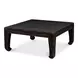 Classic Chinese Black Square Cocktail Table