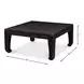 Classic Chinese Black Square Cocktail Table
