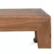 Classic Chinese Natural Square Cocktail Table