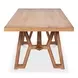 Miner's Camp Natural 98" Rectangular Dining Table