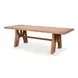 Miner's Camp Natural 98" Rectangular Dining Table