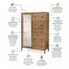 Chatham Warm Maple 4 Drawer Door Chest