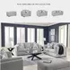 Evansley Pewter Performance Fabric 66" Loveseat