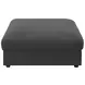 Serene Charcoal Ottoman