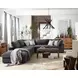Serene Charcoal Ottoman