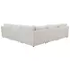 Hobson Ivory Performance Fabric 6 Piece Modular Sectional