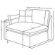 Hobson Ivory Performance Fabric 6 Piece Modular Sectional