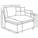 Hobson Ivory Performance Fabric 6 Piece Modular Sectional