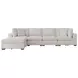 Lakeview Ivory 5 Piece Modular Sectional