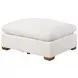 Lakeview Ivory Upholstered Ottoman