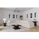 Lakeview Ivory Upholstered Ottoman