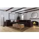 Lakeview Dark Chocolate 6 Piece Modular Sectional
