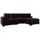 Lakeview Dark Chocolate Modular Sectional