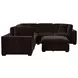 Lakeview Dark Chocolate Modular Sectional