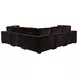 Lakeview Dark Chocolate Modular Sectional