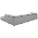 Cambria Gray 6 Piece Modular Sectional