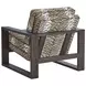 Thaynes Beige and Brown Upholstered Accent Chair by Barclay Butera