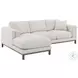Geneva Sand Chaise Sectional