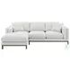 Geneva Sand Chaise Sectional