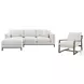 Geneva Sand Chaise Sectional