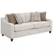 Christine Beige 80" Sofa