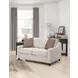 Christine Beige 63" Loveseat