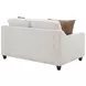 Christine Beige 63" Loveseat