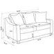 Christine Beige 63" Loveseat