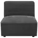 Sunny Dark Charcoal 6 Piece Sectional