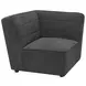 Sunny Dark Charcoal 6 Piece Sectional