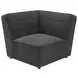 Sunny Dark Charcoal 6 Piece Sectional