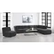 Sunny Dark Charcoal Ottoman