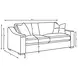 Ashlyn Sand 90" Sofa