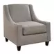 Seluna Truffle Brown Upholstered Accent Chair