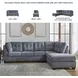 Marleton Denim 2 Piece RAF Chaise Sectional