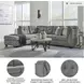 Marleton Gray 2 Piece LAF Chaise Sectional