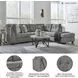 Marleton Gray 2 Piece RAF Chaise Sectional