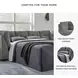 Marleton Gray 2 Piece Sleeper RAF Chaise Sectional