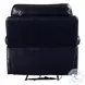 Aashi Navy Leather Recliner