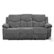 Kalen Gray Chenille Reclining Living Room Set