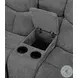 Kalen Gray Chenille Reclining 82" Sofa