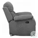 Kalen Gray Chenille Reclining Living Room Set