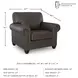 Roxmere Umber Chair