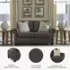 Roxmere Umber 72" Loveseat