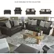Roxmere Umber 72" Loveseat
