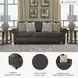 Roxmere Umber 98" Sofa