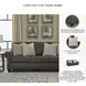 Roxmere Umber 98" Sofa