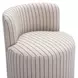 Hakuna Black and White Upholstered Desk Chair