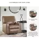 Bolsena Caramel Rocker Recliner
