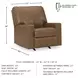 Bolsena Caramel Rocker Recliner